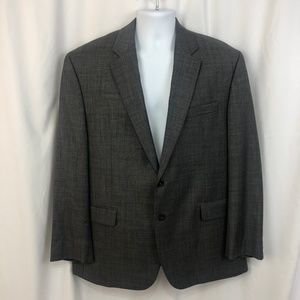 Chaps Men's Classic Grey Blazer Suit Jacket